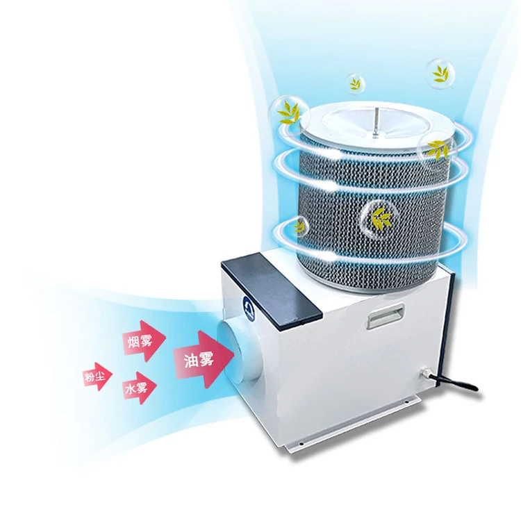 Filter type oil mist collector