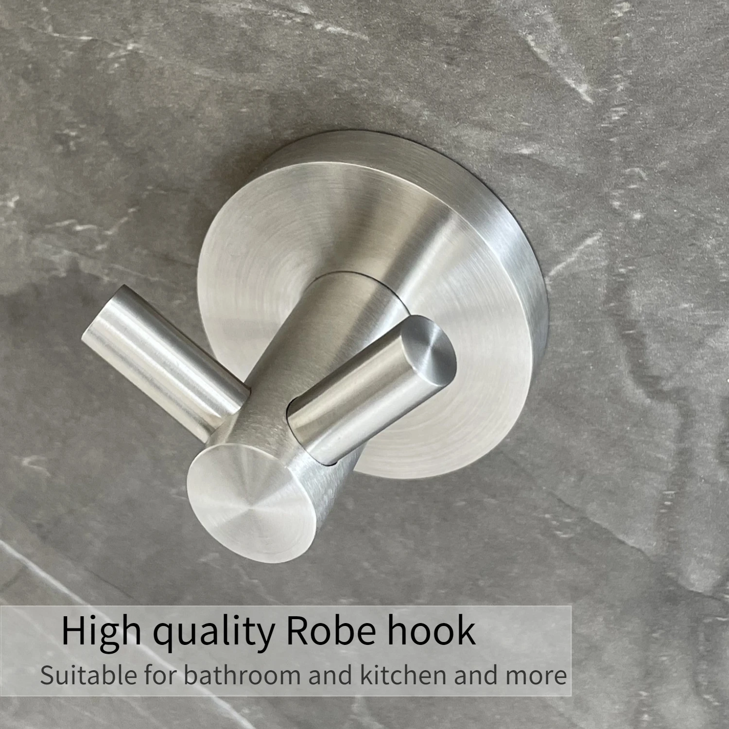 Kitchen Robe Bathroom Accessories Coat Towel Hooks Wall Hangers Hooks 304 Stainless Steel Hanging Hook Bathroom sets