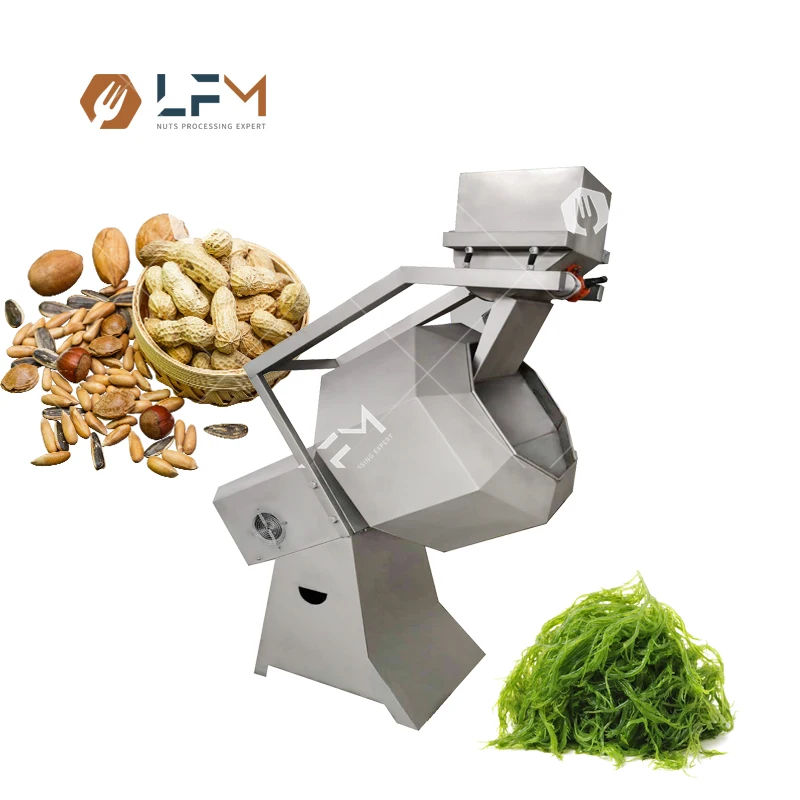 Automatic Food Seasoning Coating Machine Snack Flavor Coating Machine