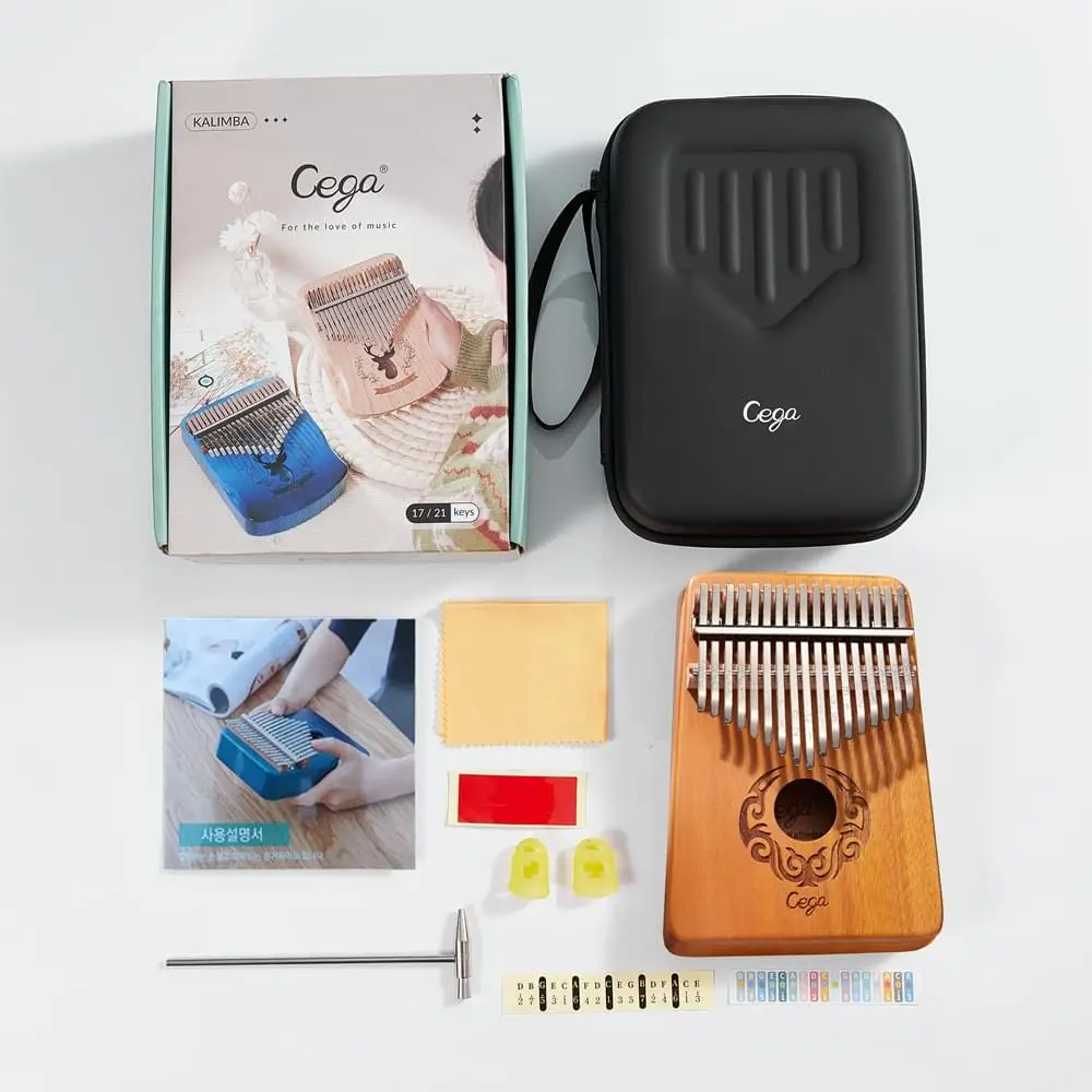 turkish musical instrument toys 17keys kalimba chinese thumb piano