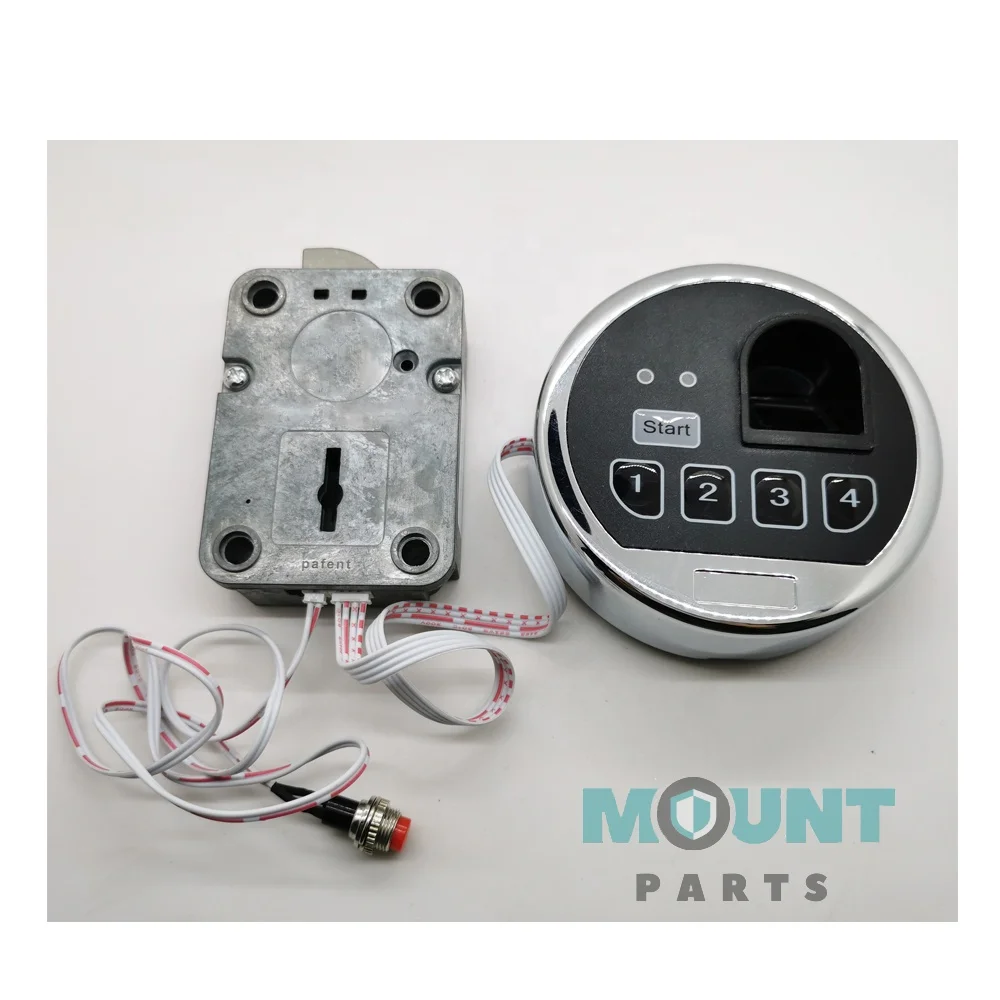 Качество отпечатков пальцев и пройти оружейного цвета ящик шкафы для хранения электронный Сейф замок клавиатуры, в комплекте идут запчасти