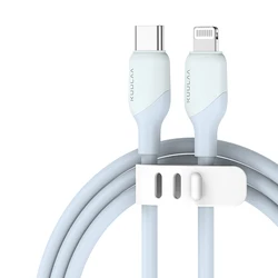 KUULAA Liquid Silicon USB-C Cable C-L  PD27W Data Cable For iPhone13 12 Fast Charging  Cable