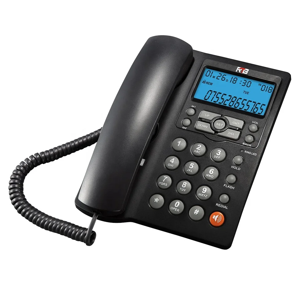 Proprietary  Fixed Telephone With 9 Keys And Speakerphone With Led Indication For Hotel Family Use