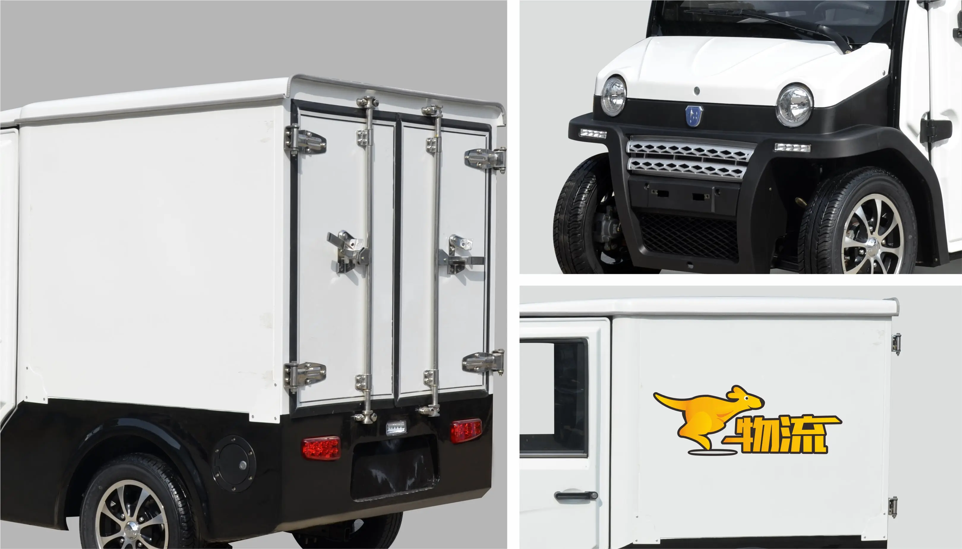  Professional manufacturer China fashion design model 2021 Top brand Quality Mini Van Enclosed electric truck cargo