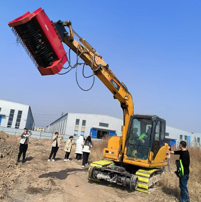 Mulcher Land Clearing Machine Forestry Mulcher For Excavator and Skid Steer Loader