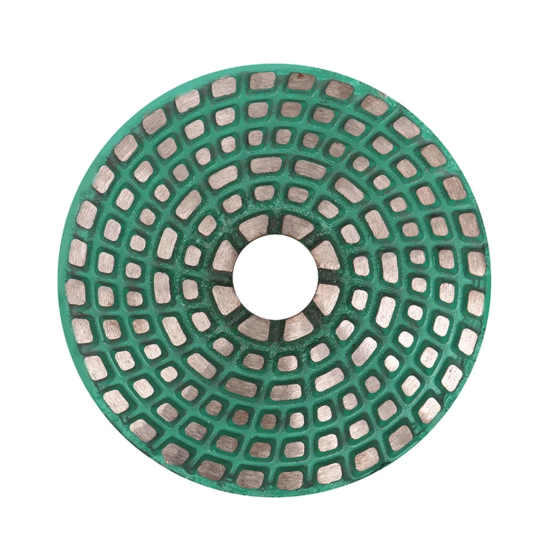4inch 100mm Flexible Grinding disc Resin Bond Dry Diamond Polishing Pad for granite marble stone quartz