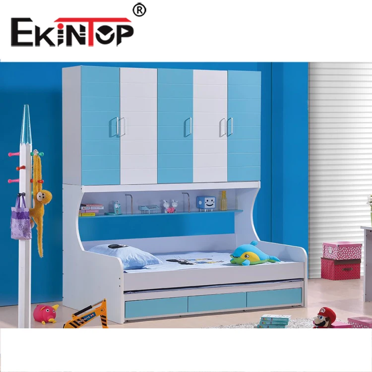 Ekintop bed set for kids wooden children bed furniture design