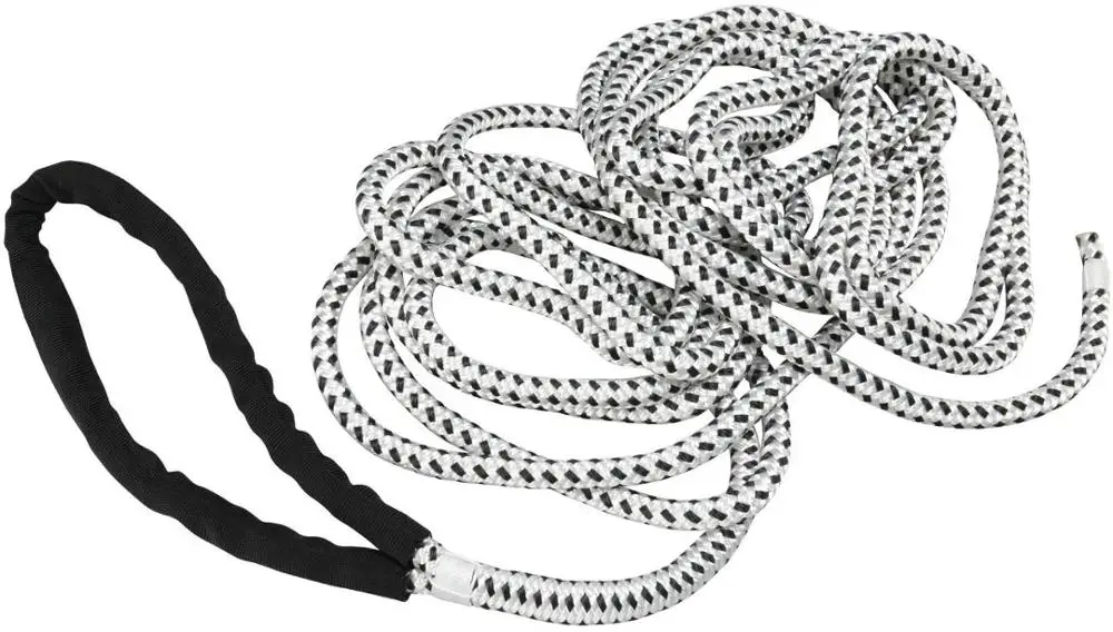 5/8 Inch Double Braid Nylon Dock Line with Loop and Chafe Guard