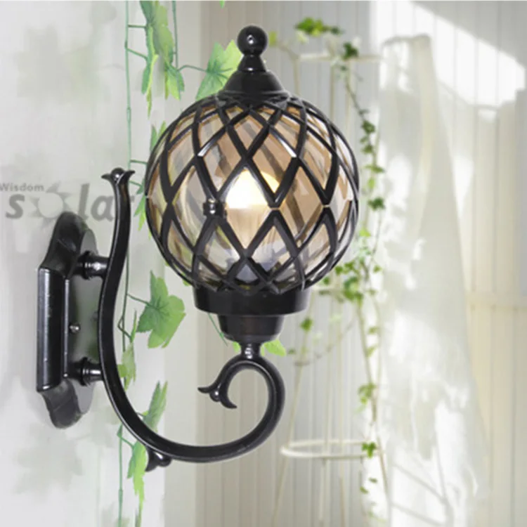 Электрический настенный светильник, светодиодный наружный водонепроницаемый садовый настенный светильник