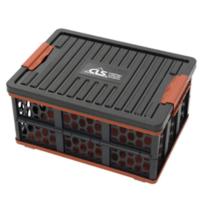 Высококачественный легко устанавливаемый Автомобильный багажник, складной ящик для хранения, складной пластиковый ящик