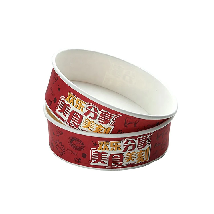 Factory Good Price Food Bowl Takeout Kraft Salad Paper Bowl