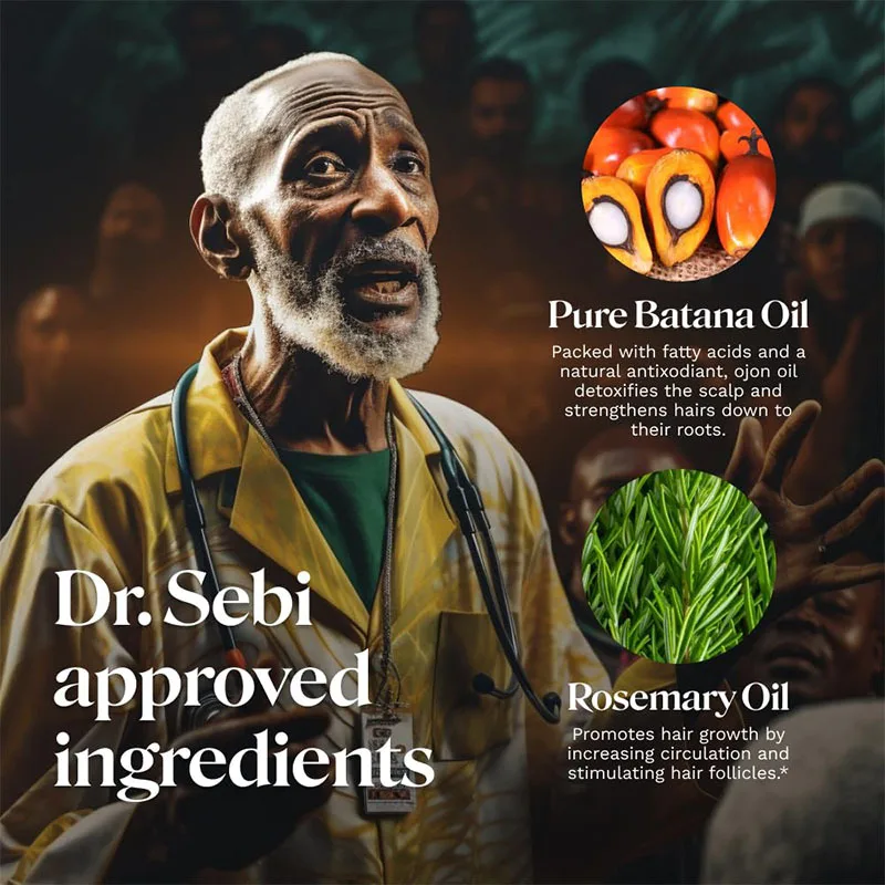Succsion Private Label 100% Natural Raw Batana Oil Butter Hair Care Set Batana Hair Oil