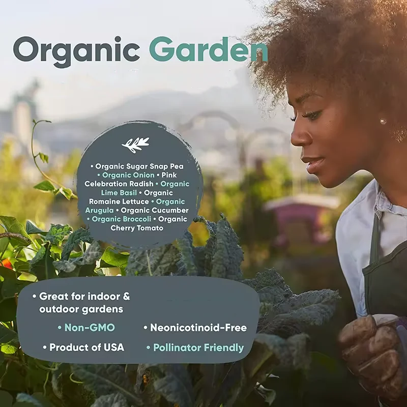 Garden Growing Kits Home planting set grow tools flowerpot planter outdoor