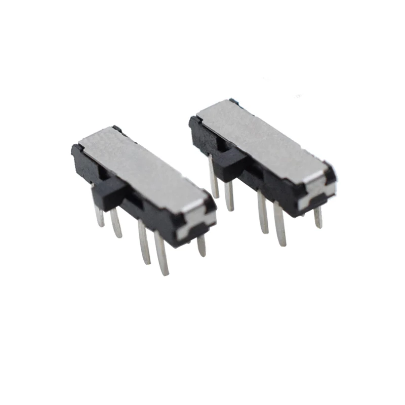 Высокая термостойкость MSK-23D18 DIP 8 pin ползунковый Переключатель зарядное устройство в металлическом корпусе слайд вкл/выкл переключатель 12V