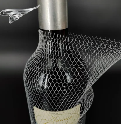 Бутылки для вина сетчатые нарукавники бутылки хранения безопасной сетки