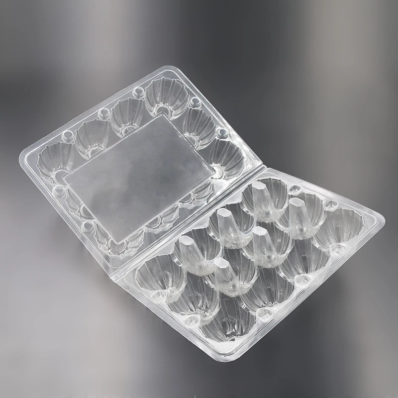 Оптовая продажа, 12 отверстий, пластиковый раскладушка, блистерная упаковка для яиц