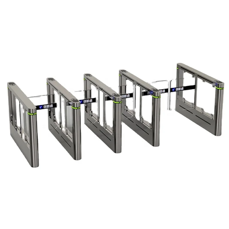 
Seguridad Speed Gate Pedestrian Wheelchair Entrance Turnstile Fast Speed Security Gate Access Controller with RFID Reader 