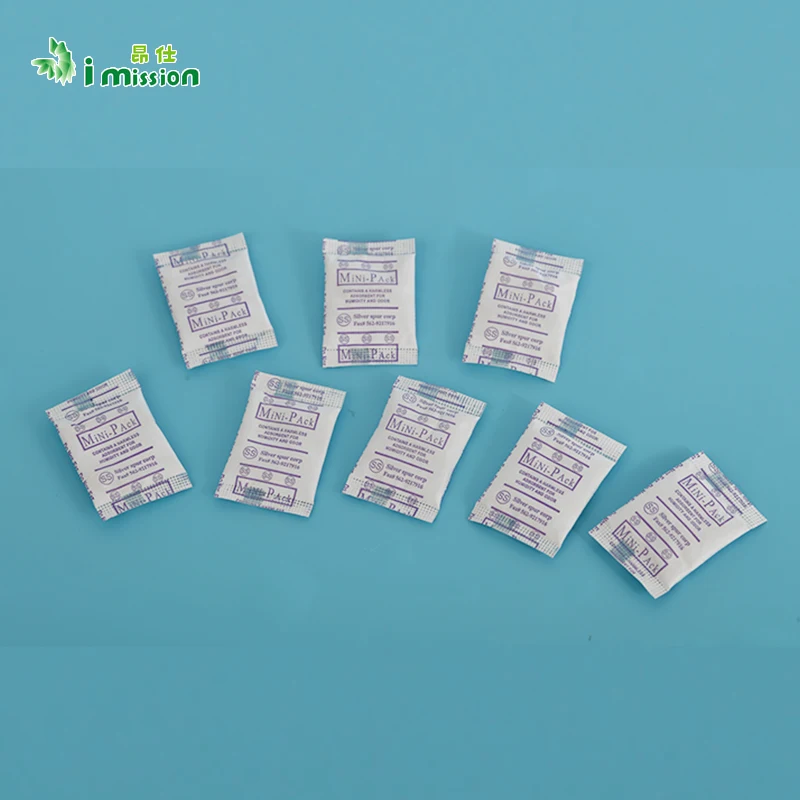 High Purity Chemical Raw Material White Color Medicinal Silica Gel Desiccant Bags Pharmaceutical Use
