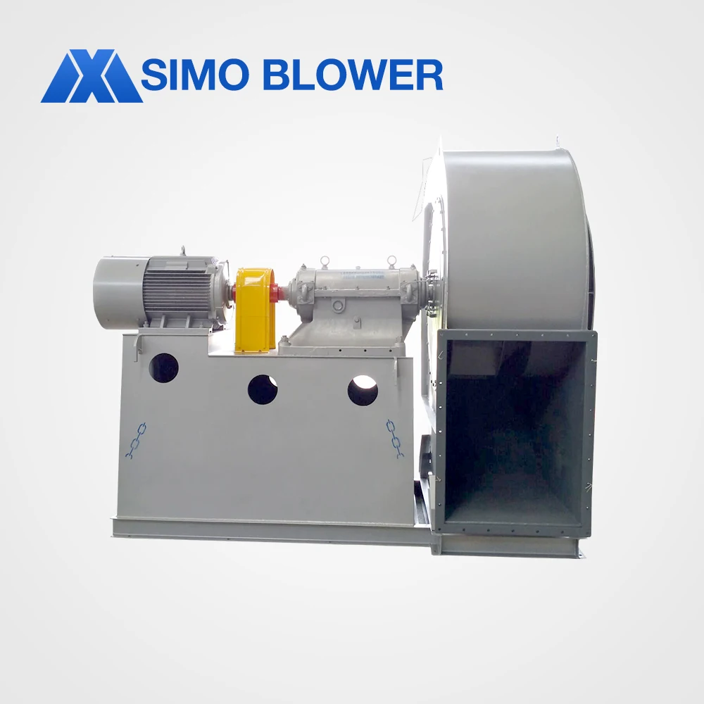 High efficiency large air flow industrial boiler forced draught centrifugal blower fan