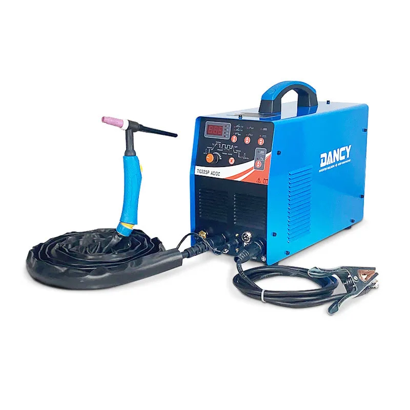 TIG AC DC 225 Amp сварочный аппарат TIG225P алюминиевый с алюминиевым сплавом