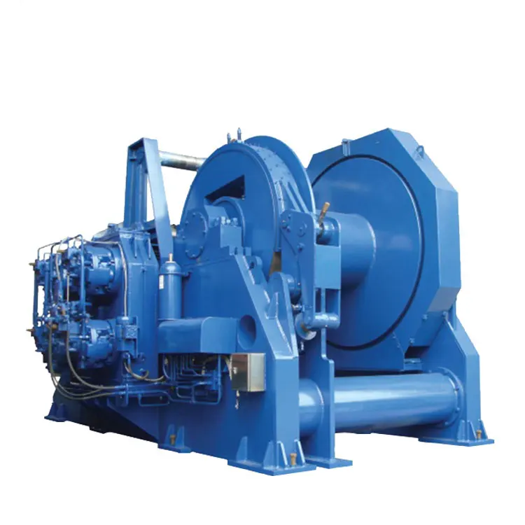 JMM friction pulling boat ship hydraulic 50 ton winch