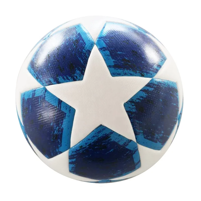 Lenwave Official size 4/5 New PU Soccer Ball thermal bonding Training pvc football with rubber bladder