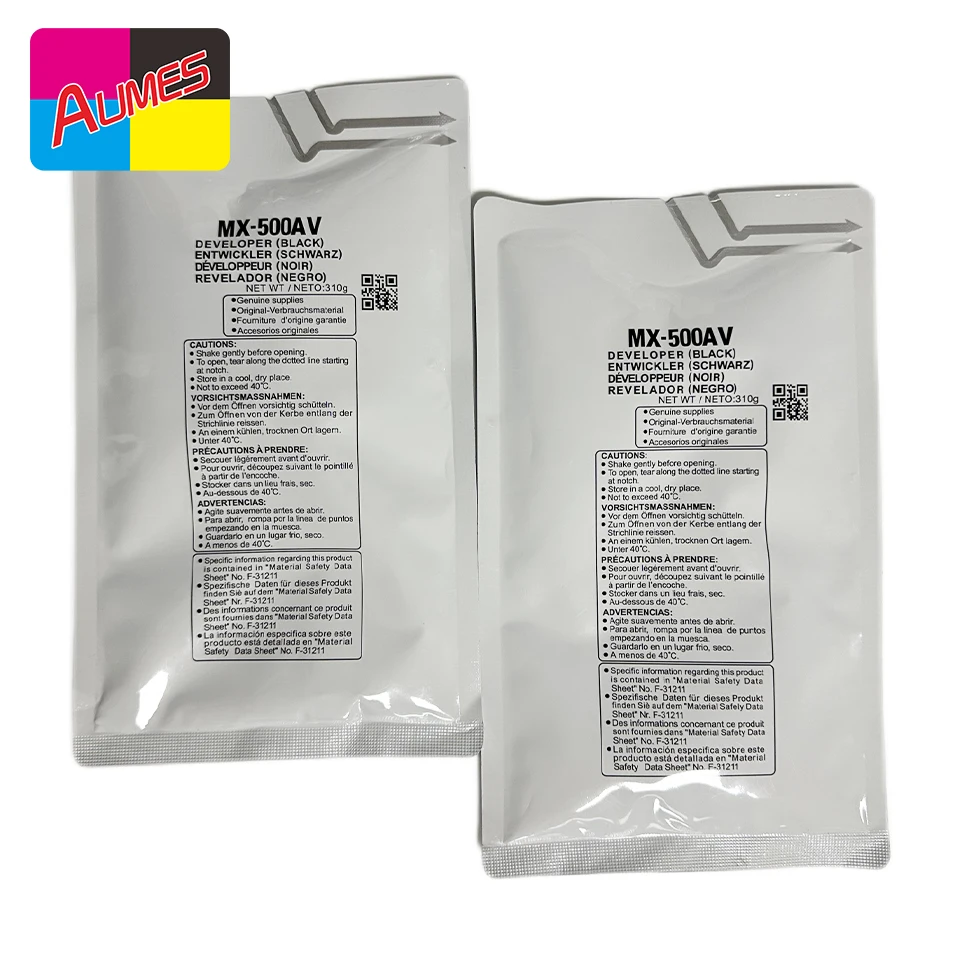 MX500AV MX500 Original Quality Black Developer Powder MX-500AV MX-500 For Use In Sharp MX363 MX283 MX453 MX503 MX4528