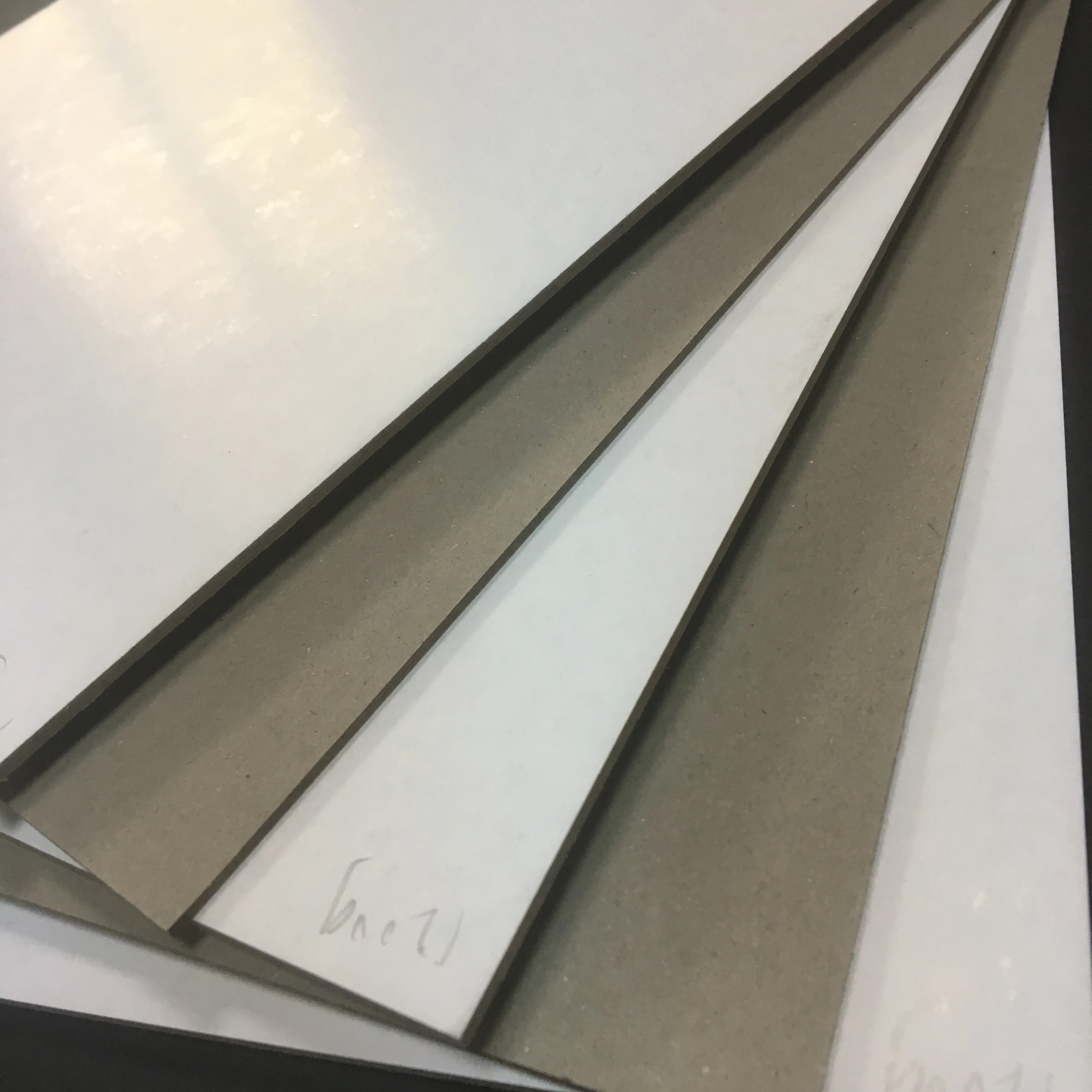 
500gsm, 600gsm, 700gsm One Side White Paper Board /Coated Paper Duplex Board With Grey Back 