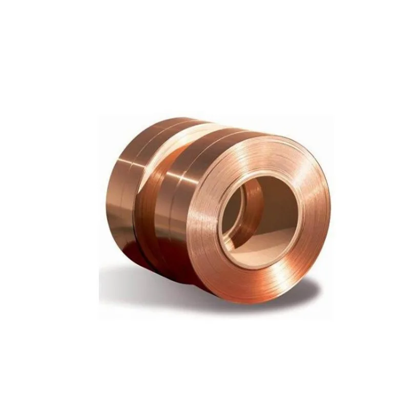 99.9% Pure Copper Strip C1100 C1200 C1020 Bronze Decorative Earthing Copper Coil Wire Foil Roll Price