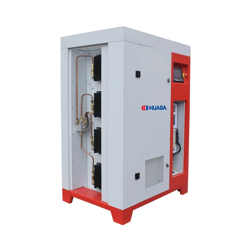 HUADA Oil free 15 kW 20 HP silent scroll air compressor for hospital