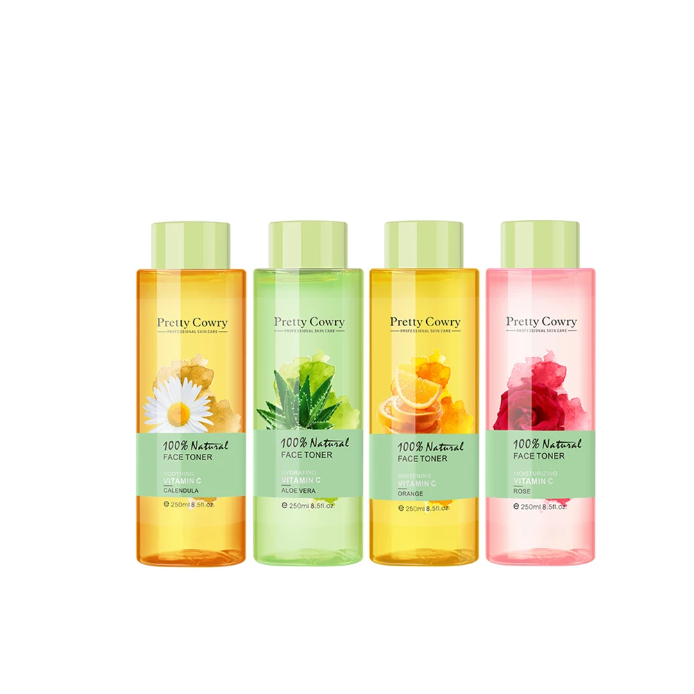 Wholesale pretty cowry  Green Tea Toner Water Balancing Skincare Products Herbal aloe skin face water