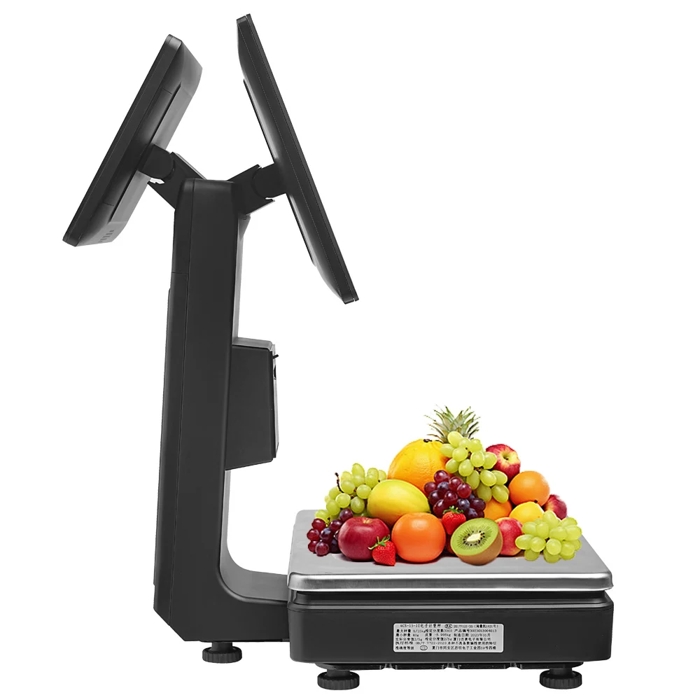 Sunson Cash Register Smart Ai Camera Pos Scale With Touch Sreen Pos Machine Pos Systems For Sale Weighing Scale For Supermarket