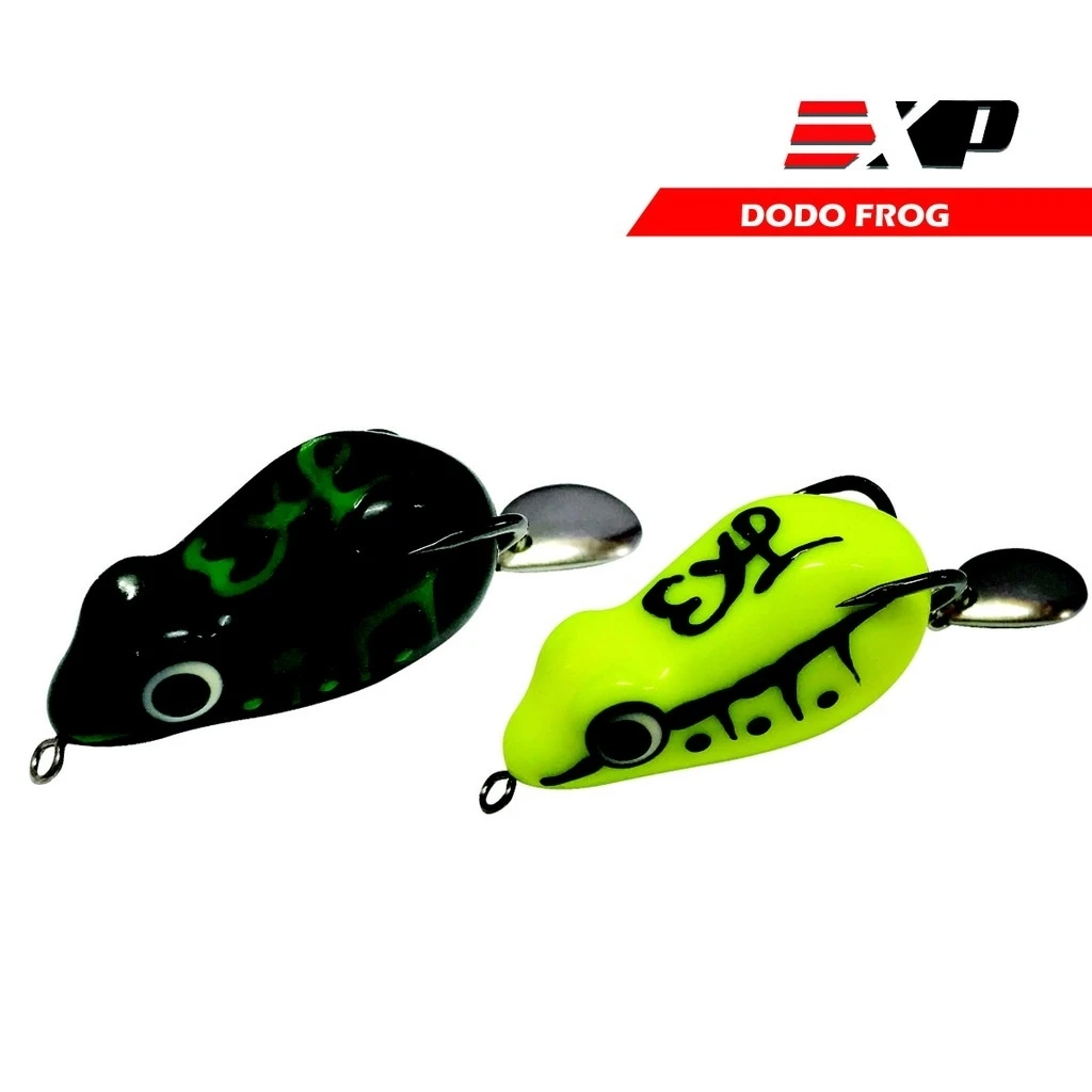 
Fishinglure EXP DODO FROG Soft Rubber Frog Expert For Snakehead Lures Hunter Haruan/Toman Bunga/Bujuk 