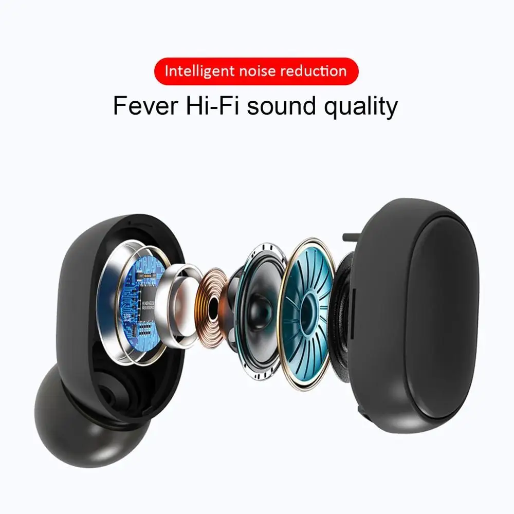 E6S TWS Earphones & Headphones Wireless Earbuds Audifonos inalambricos Gaming in-ear Earphones Headset BT 5.1 True Wireless