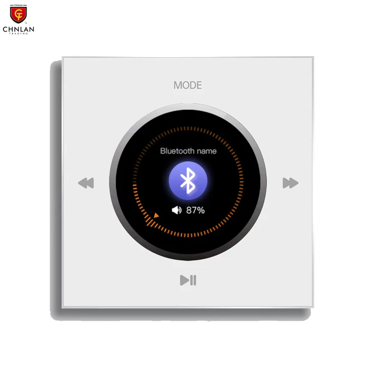 Настенный аудиоусилитель с Bluetooth/USB/TF-картой регулировка громкости музыкального плеера из дома