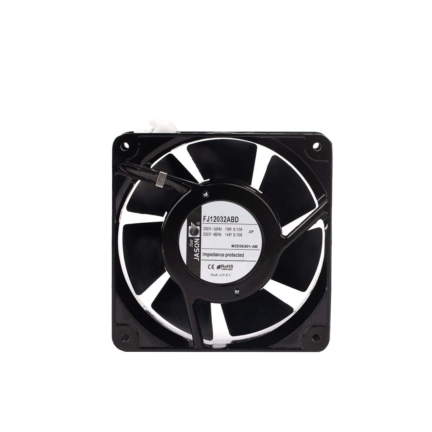 120*120* 38 mm 220V 230V ac square case fan 12038 axial fan ball bearing / sleeve bearing  AC cooling fan  FJ12032AB