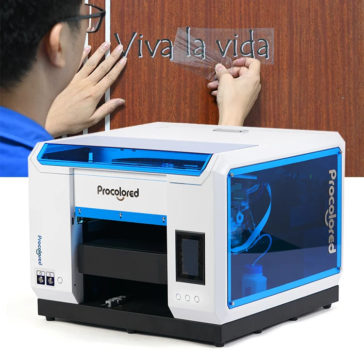 A3 size ab cold peel crystal film transfer uv dtf sticker printer