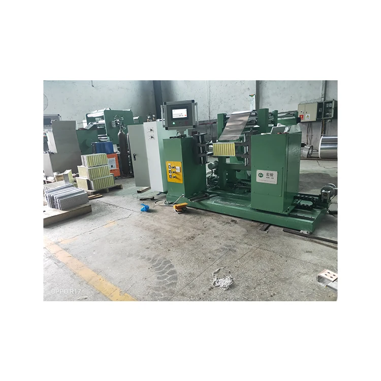 CNC Transformer Foil Coil Winding Machine with double servo motor Wind