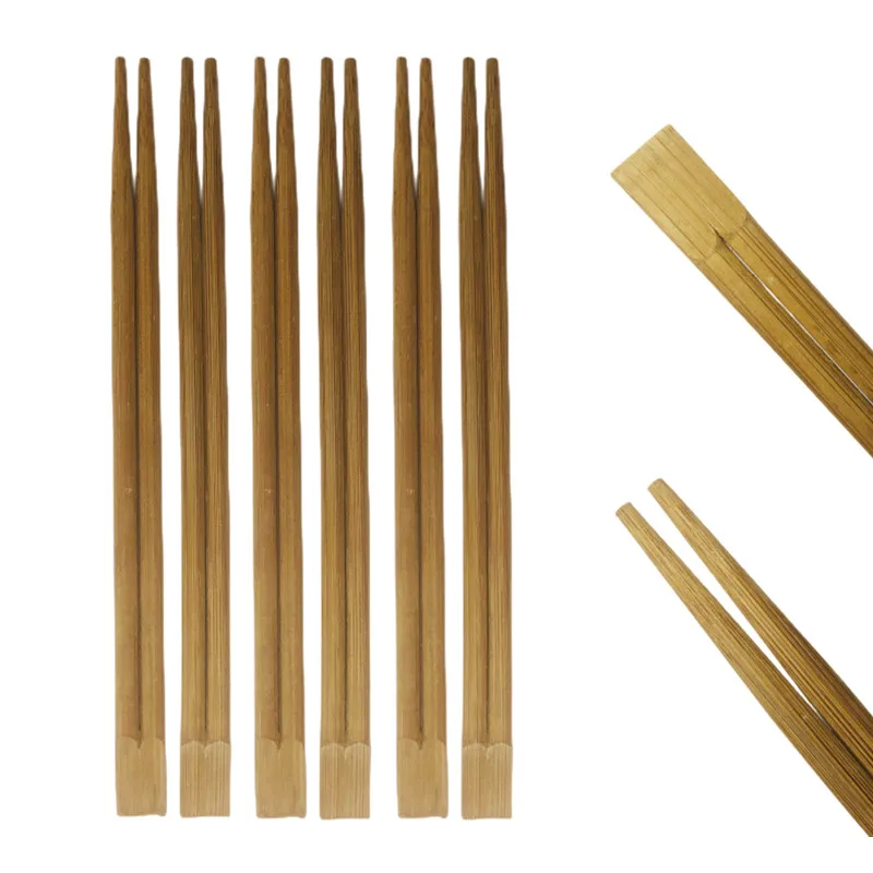 Одноразовые бамбуковые палочки hashi индивидуальная печать двойные деревянные для еды суши китайская оптовая покупка ресторана