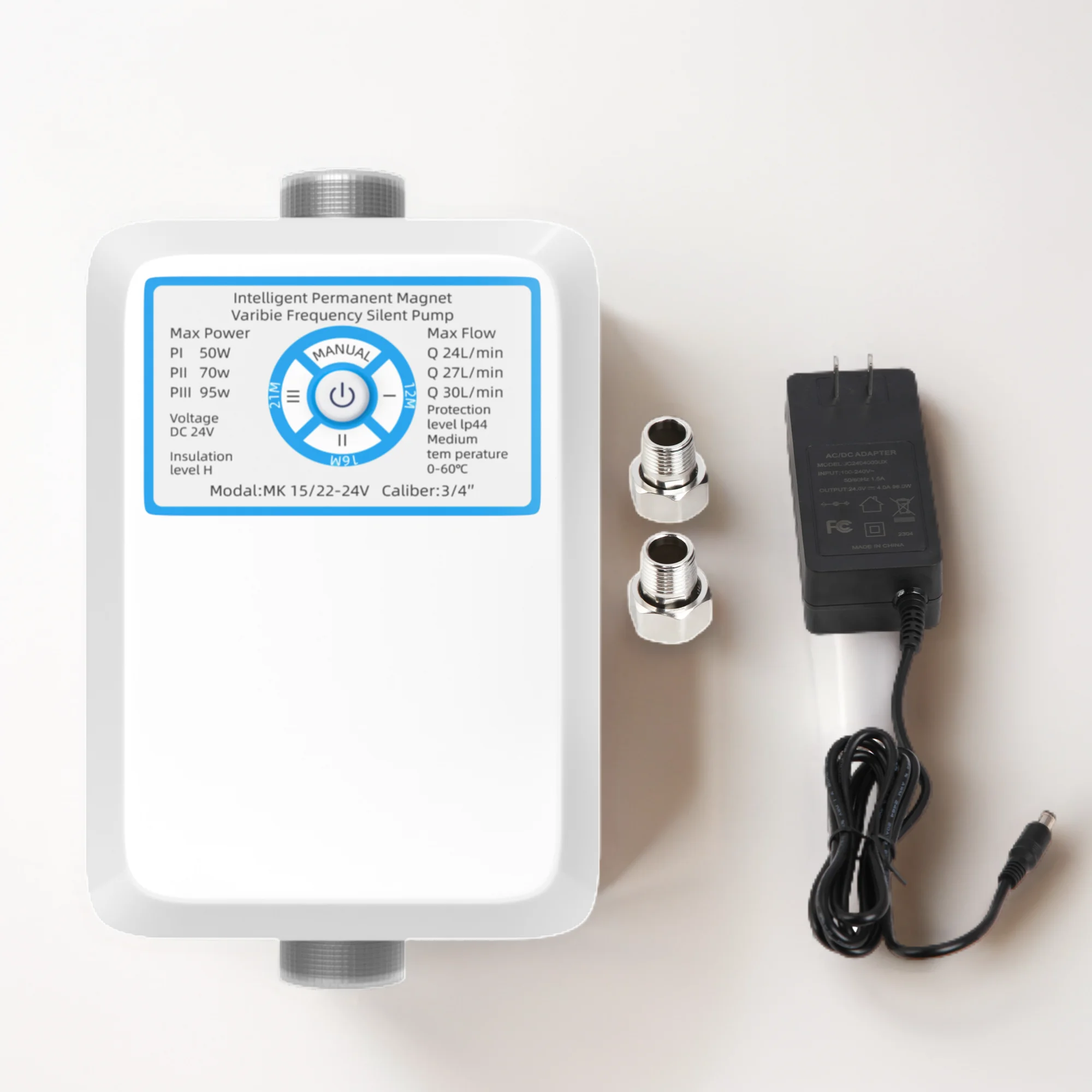 DONGMU Automatic Home 24V 15/18/21 M Intelligent Permanent Magnet Variable Frequency 3/4' Silent Pump