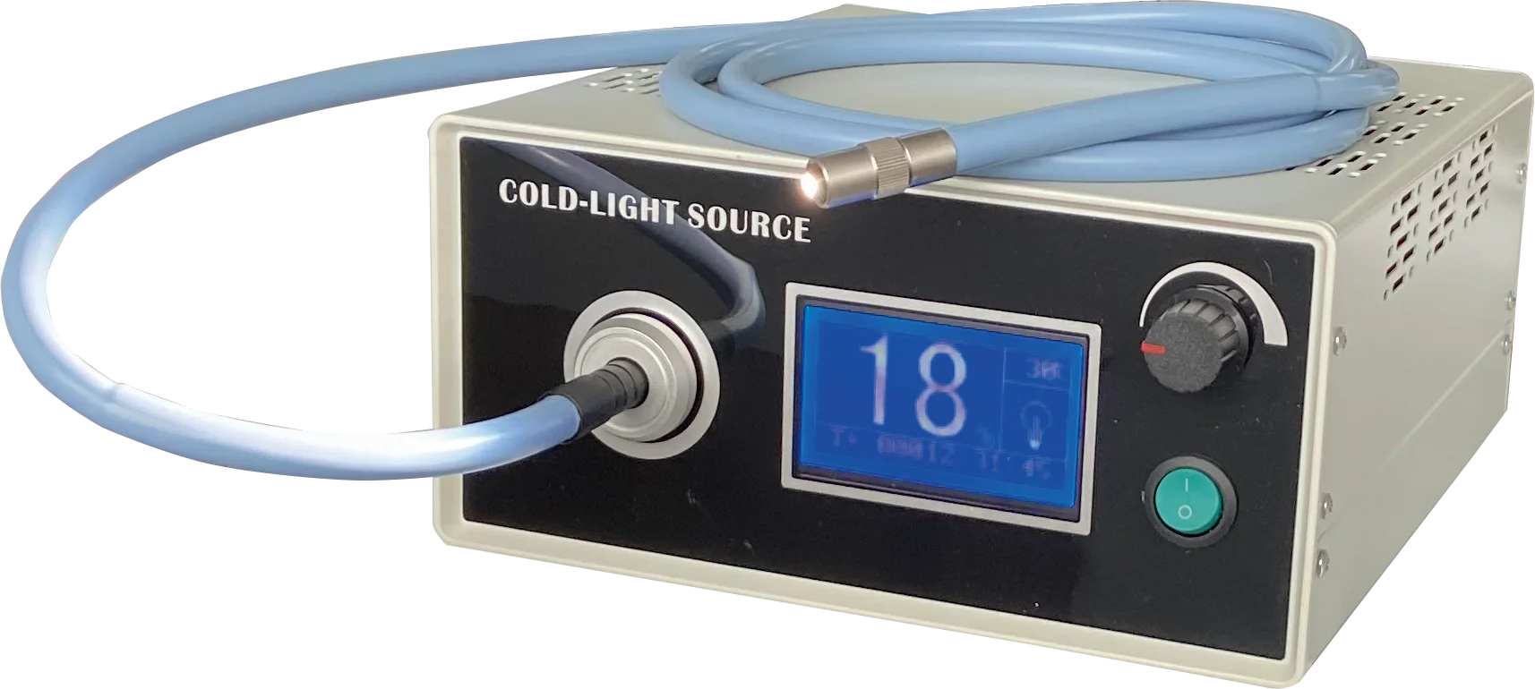 LED Cold Light Source KS-ELS200A 205W LED Display Light Box with Headlight Fiber Optic Light Source