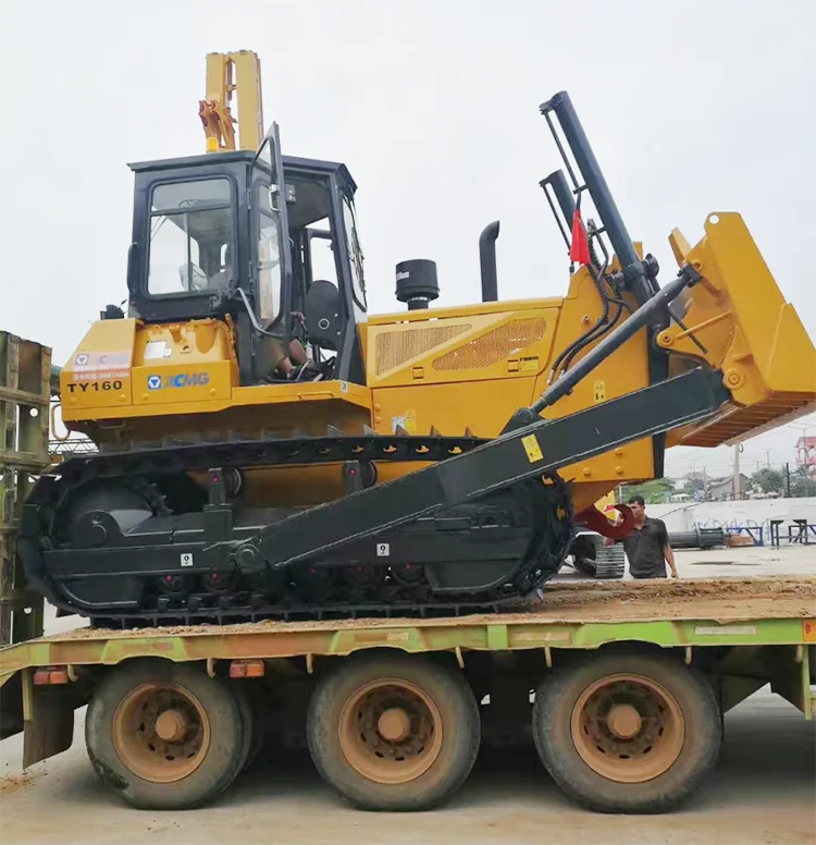 XCMG brand crawler bulldozers TY160 160hp mini bull dozers for sale