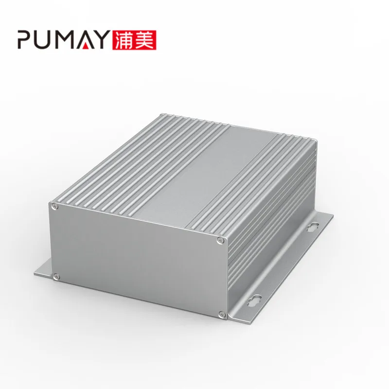 Алюминиевые экструзионные алюминиевые корпуса 147*41-150 мм Pumay, экструдированные 6063 электронные