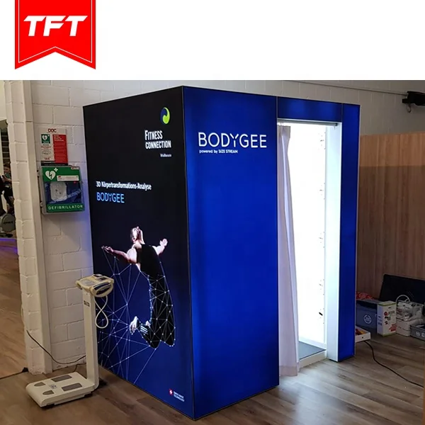 
Modern Portable Double Sided Free Standing Trade Show Aluminum Led Backlit Display Seg Lightbox 10X10 