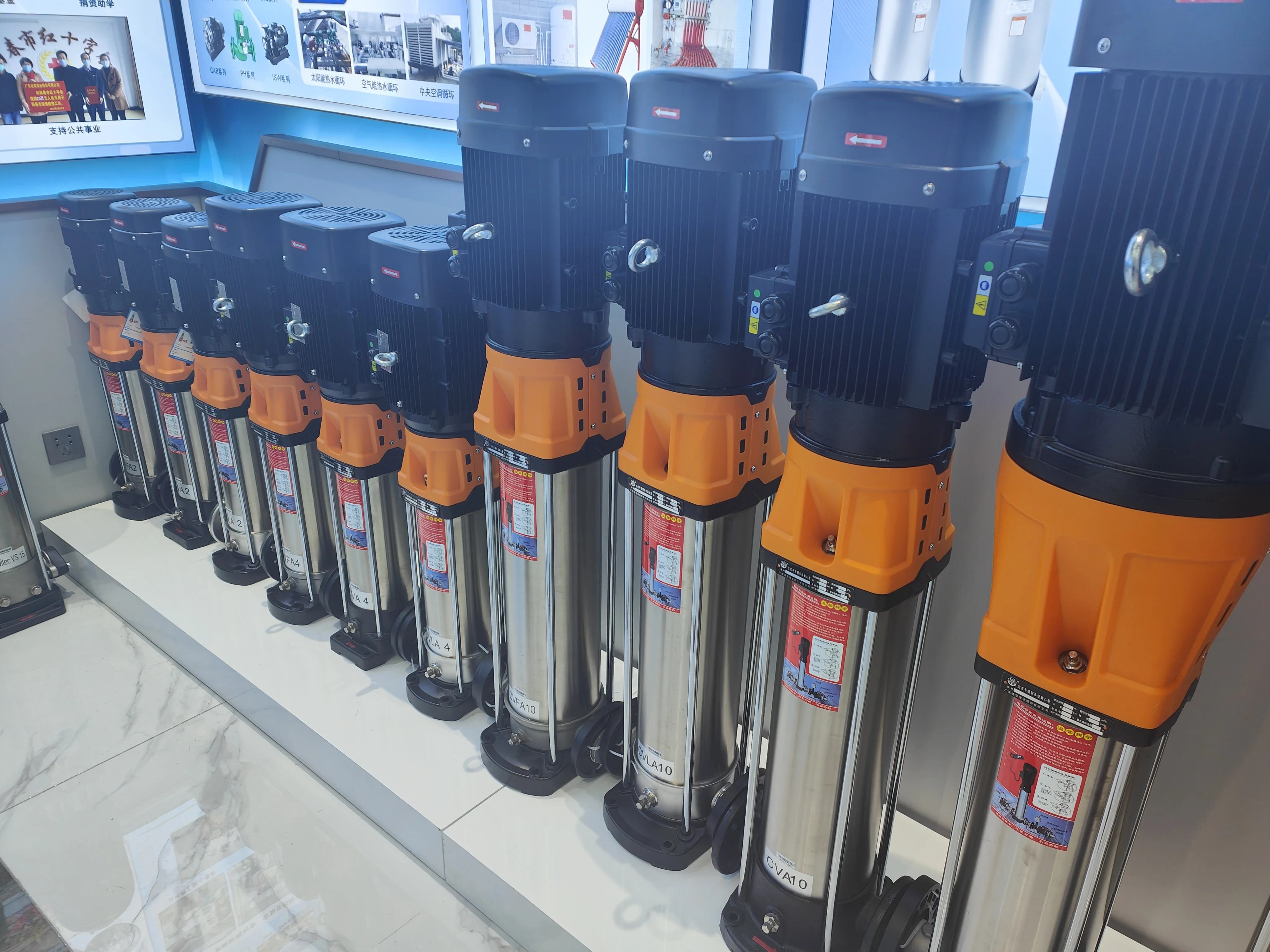 2.2KW многоступенчатый центробежный насос производители Вертикальный Многоступенчатый Водяной давления