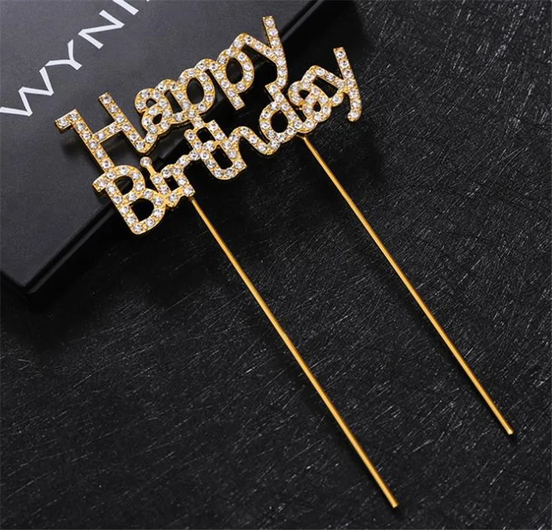 Cross-border Happy Birthday Cake Brand Crystal Cake Party