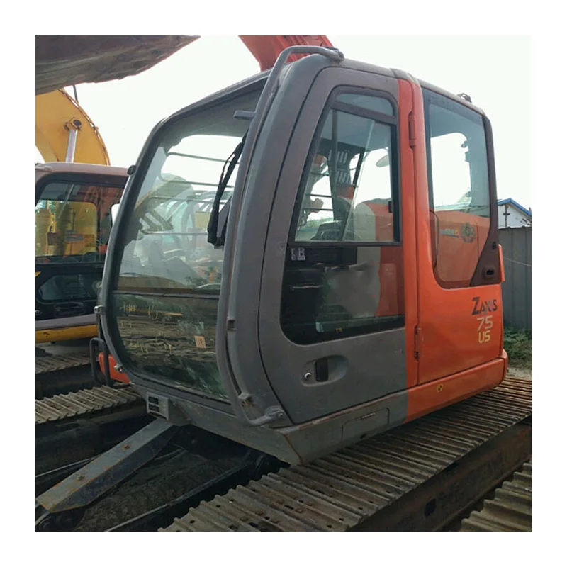 Cheap Price Construction Machinery Used Second Hand Crawler Hitachi PC 75 Excavator From Japan