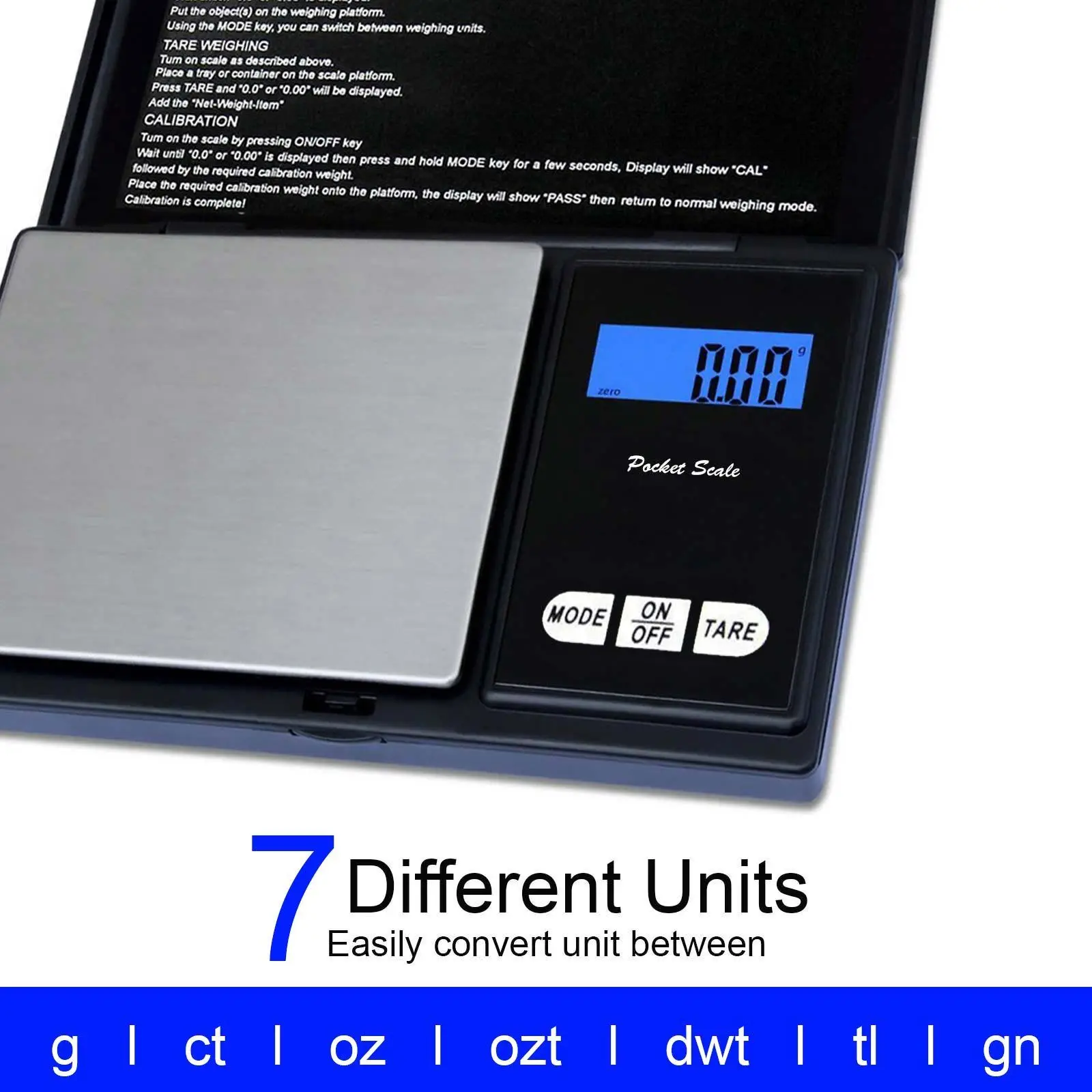 Mini Digital Electronic Pocket Gold Drug medicine Jewellery Weighing Scales 0.1G/0.01G to 100/200/300/500 Grams
