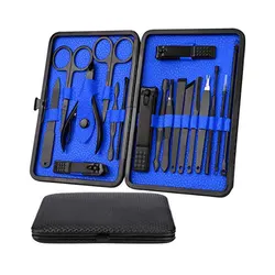 Pedicure Manicure Set stainless steel nail kit for beauty salon pedicure kits Customization Item Packing wholesale