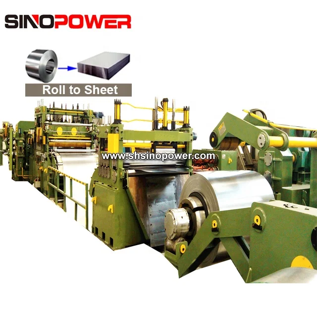 
1250 mm 1600 mm 2000 mm Coil cutter machine for making HR CR MS SS steel sheet 